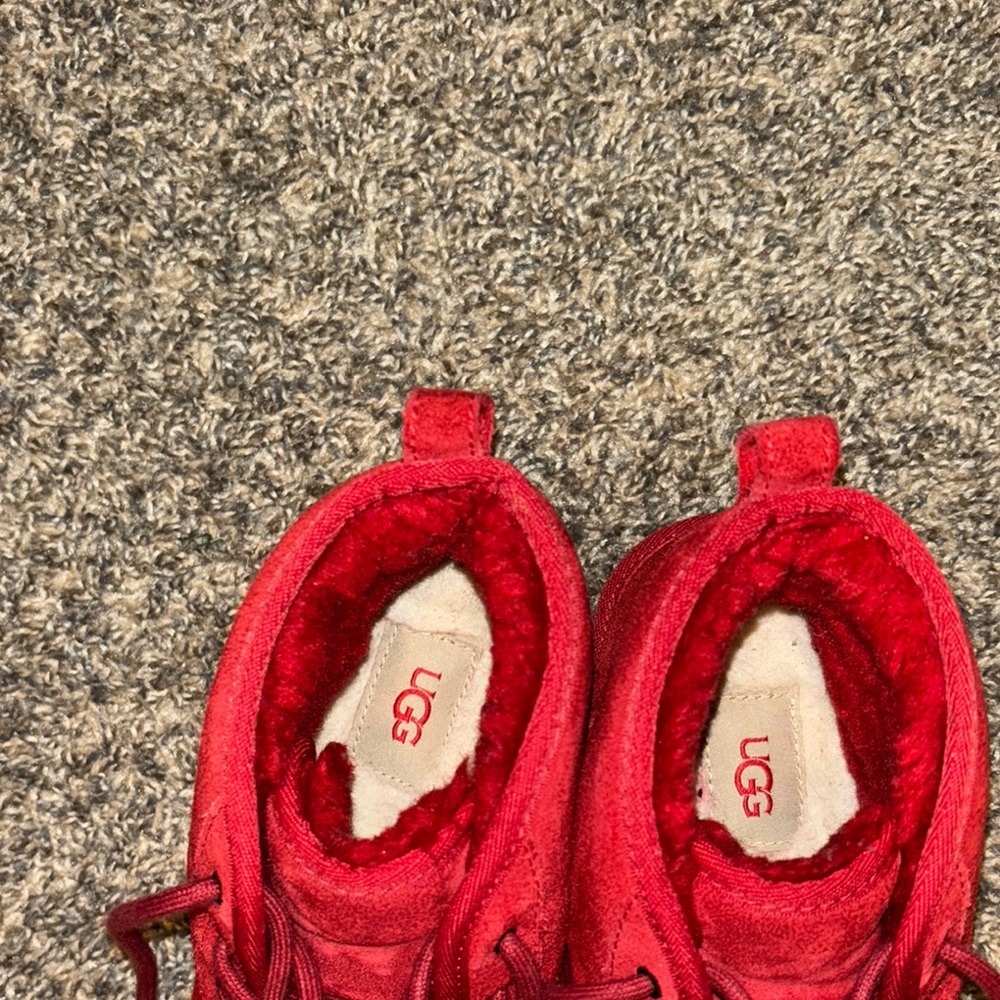 Red ugg boots - Picture 3 of 5